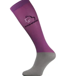 CHAUSSETTES MICROFIBRES BORDEAUX