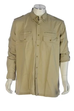 CHEMISE DE CHASSE HOMME AUTHENTIC BEIGE