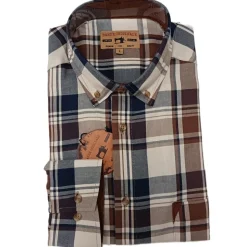 CHEMISE DE CHASSE HOMME TAVIRA BEIGE