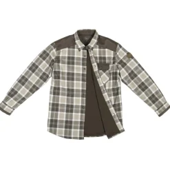 CHEMISE DE CHASSE HOMME WINDSTOPPER PANDORE MARRON