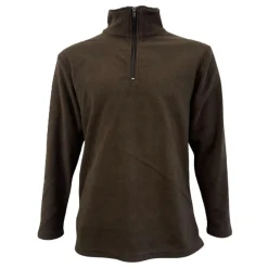 CHEMISE F1 MICRO POLAIRE MARRON