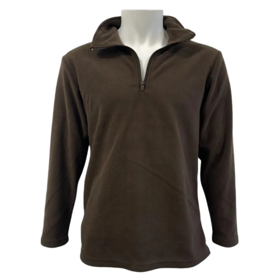 CHEMISE F1 MICRO POLAIRE MARRON