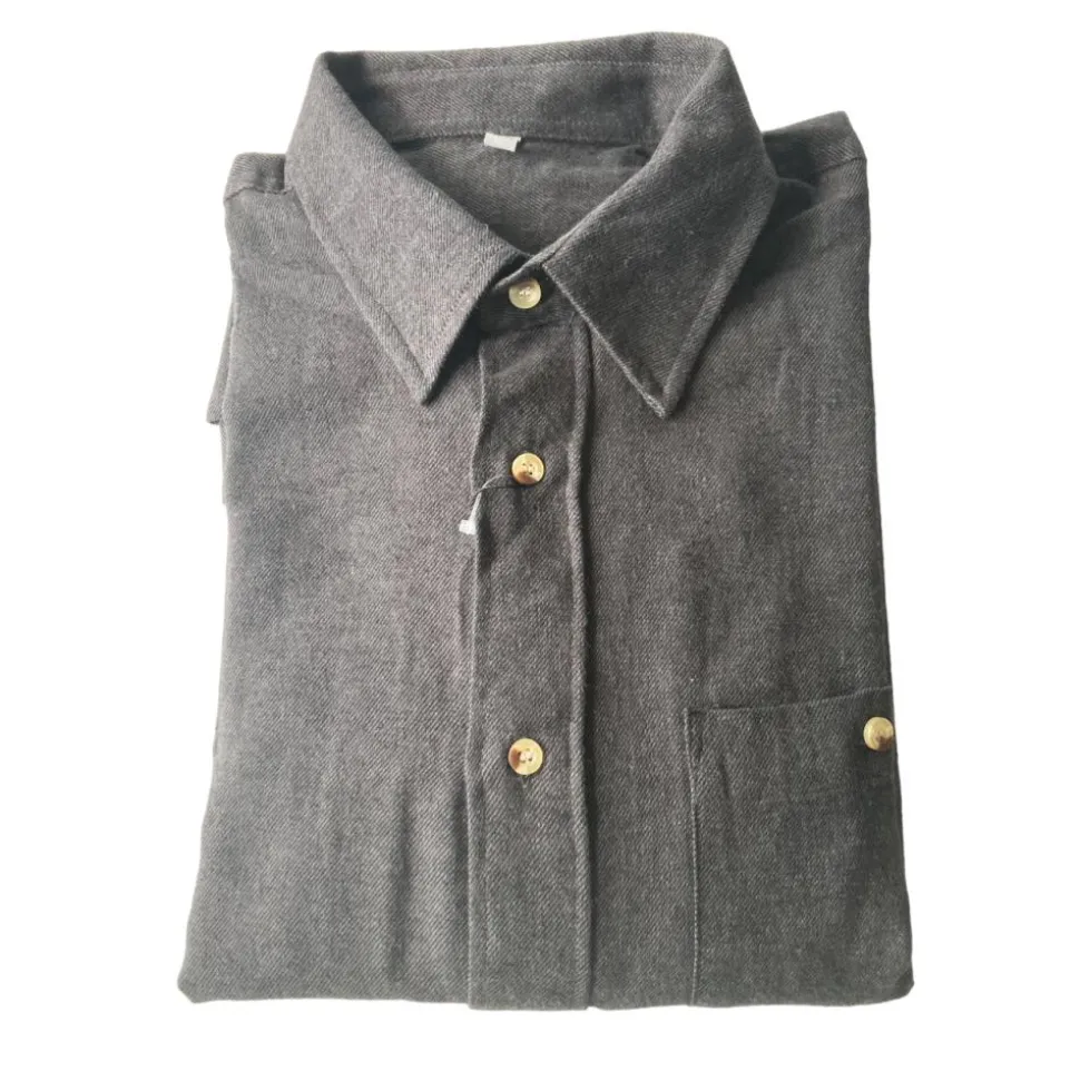 CHEMISE GLAO UNIE ANTHRACITE
