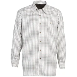 CHEMISE MICRO POLAIRE KAKI ROUGE