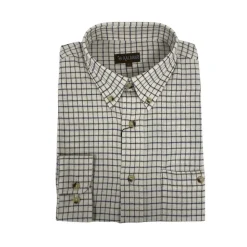CHEMISE NATURE BRUN/BLEU
