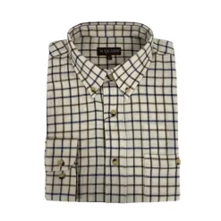 CHEMISE NATURE MARINE/TAUPE