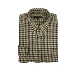 CHEMISE NATURE VERT/BRUN