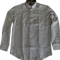 CHEMISE PETIT CARREAUX VERT FONCE