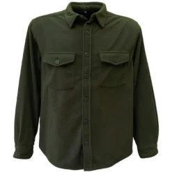 CHEMISE POLAIRE OVER UNI KAKI