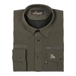 CHEMISE STRETCH ANTITIC GROUSE KAKI