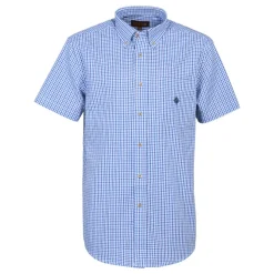 CHEMISETTE HOMME GRAND VOILE BLANC BLEU