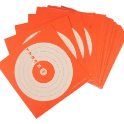 CIBLES 14X14 ROUGE X100