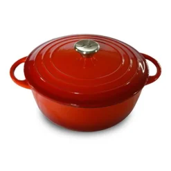 COCOTTE RONDE EN FONTE EMAILLEE 3L