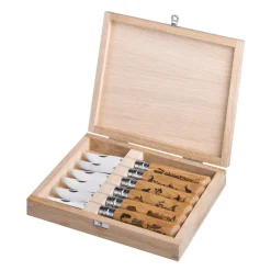COFFRET 6 COUTEAUX ANIMALIA CHENE