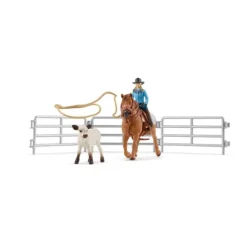 COFFRET EQUIPE DE COWBOY ET LEURS LASSOS