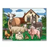 COLORIAGE ANIMAUX DE LA FERME