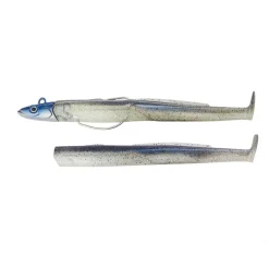 COMBO LEURRE SOUPLE BLACK EEL SHORE 8G