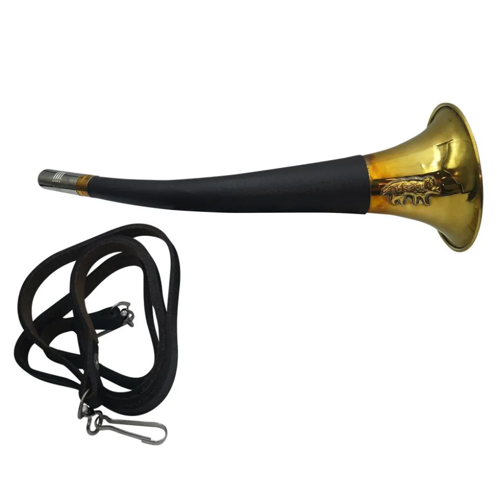 CORNE RONDE GAINEE 30CM + SAUTOIR
