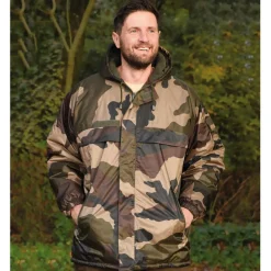 COUPE VENT FOURRE CAMO