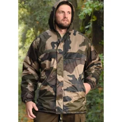 COUPE VENT FOURRE CAMO