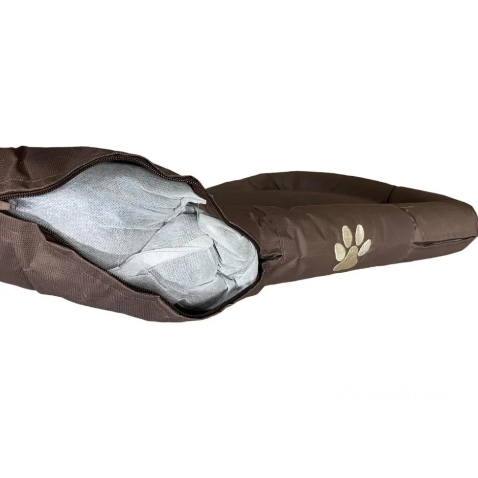 COUSSIN DEHOUSSABLE BRUN POUR CHIEN