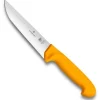 COUTEAU BOUCHER SWIBO 18CM JAUNE