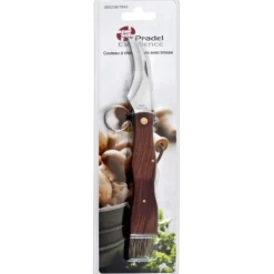 COUTEAU CHAMPIGNON 7CM + BROSSE