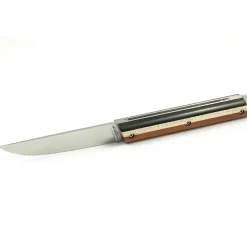 COUTEAU 11CM EBENE+POCHETTE KRAFT