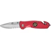 COUTEAU D'INTERVENTION MANCHE ROUGE