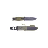 COUTEAU IGNITE NOIR & KAKI ALLUME FEU & CLIP CEINTURE