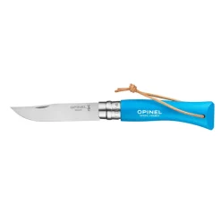 COUTEAU INOX N7 ACIDULE BLEU
