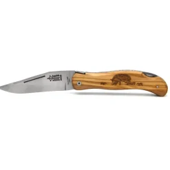 COUTEAU LAGUIOLE GRANDE NATURE EN OLIVIER SANGLIER