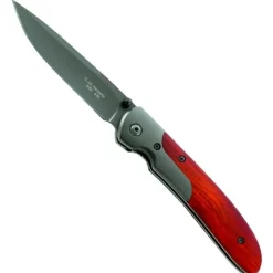 COUTEAU LAME ACIER REVETEMENT TITANIUM