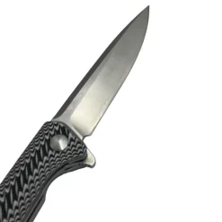 COUTEAU MANCHE TITANE + ETUI