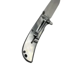 COUTEAU PLIANT MANCHE CERF + ETUI