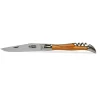 COUTEAU TIRE-BOUCHON LAGUIOLE EN OLIVIER