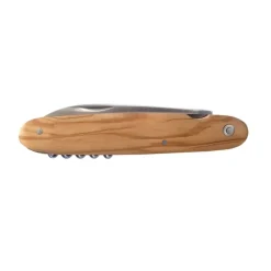 COUTEAU TIRE-BOUCHON NAVETTE BOIS D'OLIV