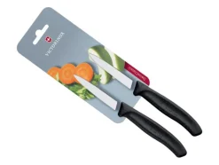 COUTEAUX D'OFFICE X2 NOIR L8CM