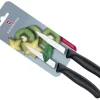 COUTEAUX OFFICE X2 CRANTES X2 8CM
