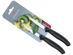 COUTEAUX OFFICE X2 CRANTES X2 8CM