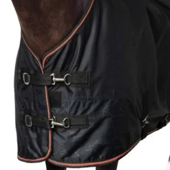 COUVERTURE IMPERMEABLE DOUBLE POLAIRE PONEY 0GR NOIR