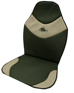COUVRE SIEGE BRODE PÊCHE KAKI/BEIGE