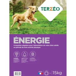 CROQUETTE PREMIUM ENERGIE 15KG