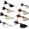 CUILLER ARGENT MOUCHE ROUGE