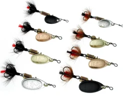 CUILLER ARGENT MOUCHE ROUGE