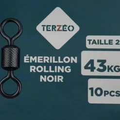 EMERILLON ROLLING NOIR X10