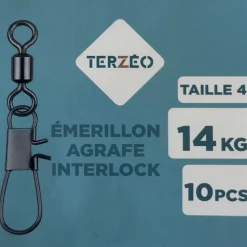 EMERILLONS A AGRAFE INTERLOCK X10