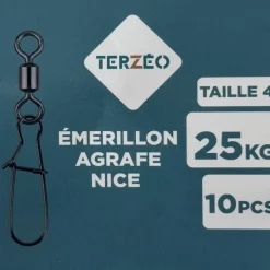 EMERILLONS A AGRAFE NICE X10