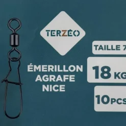 EMERILLONS A AGRAFE NICE X10
