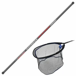 ENSEMBLE MANCHE + TETE D'EPUISETTE EXPRESS CARP PUT-OVER NET